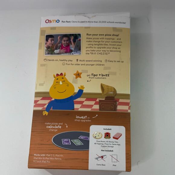 Osmo Pizza Co Pizza Shop Educational Game Osmo Ages 5-12 Math Business - Picture 3 of 3